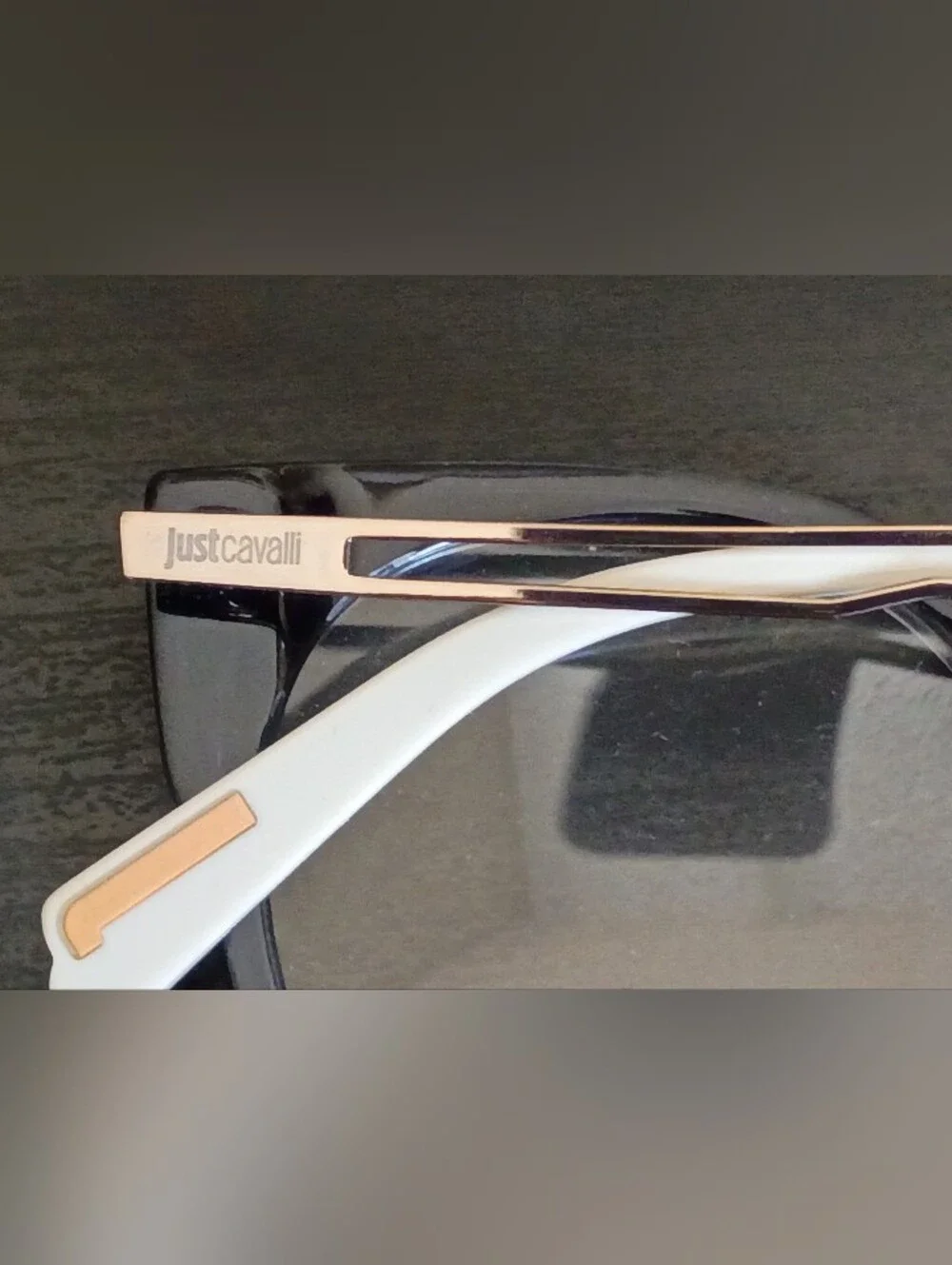 Blue Just Cavalli Eyeglass Frame with Demo Lenses